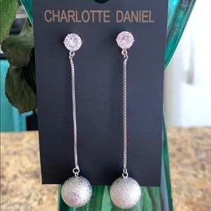 Rhinestone earrings
